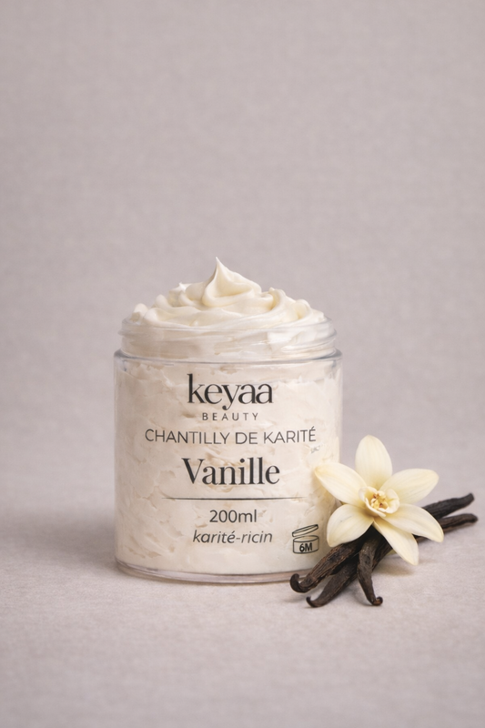 Chantilly de Karité Vanille – Soin Cheveux – 200ml