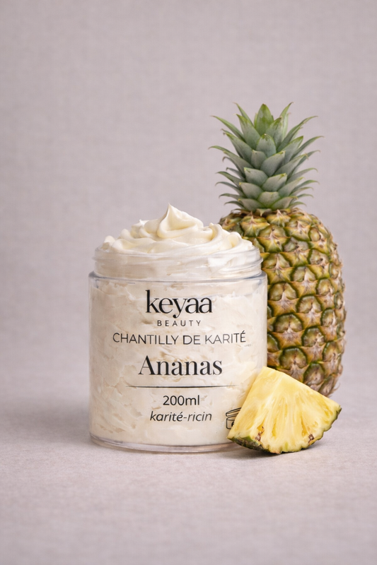 Chantilly de Karité Ananas – Soin Cheveux – 200ml